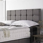 Modern Divan bed With Mattres (Grey)