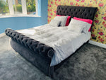 Sleigh Bed – A Statement of Luxury & Timeless Comfort