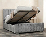 Paneellinienbett (Silber)