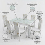 Premium Turkish Style Extendable Dining Set (6-Seater)