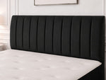 Luxury Panel Line Bed With Mattres